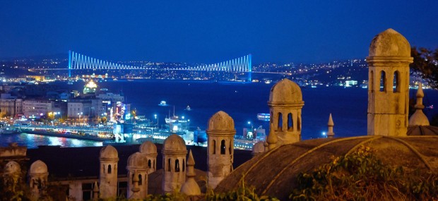 Istanbul night view